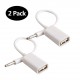 AUX to USB Adapter 3.5mm Male AUX Audio Jack Plug to USB 2.0 Female