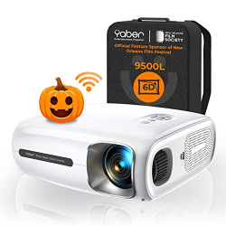YABER Pro V7 9500L 5G WiFi Bluetooth Projector