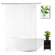 Clear Shower Curtain Liner 72 x 75 inch
