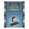 KOSHER ODORLESS NATURAL SHOFAR | Genuine Rams Horn | Smooth Mouthpiece for Easy Blowing