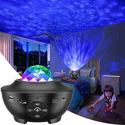 Galaxy Projector, Star Projector 3 in 1 Night Light Projector w/LED Cloud