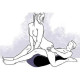 Multi-Functional Bed Pillow headrest Lumbar Pillow
