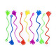 Pack of Small and Large Glittery Fingers (75 Pieces)
