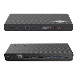Type-A Docking Station Compatible with Thunderbolt 3 Laptops/Desktop Pc’S