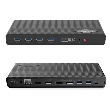 Type-A Docking Station Compatible with Thunderbolt 3 Laptops/Desktop Pc’S