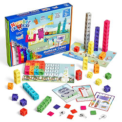 MathLink Cubes Numberblocks 1-10 Activity Set, 30 Activities Linked to TV Episodes