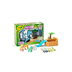 Crayola Scribble Scrubbie Safari Animals Tub Set