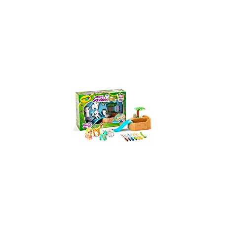 Crayola Scribble Scrubbie Safari Animals Tub Set