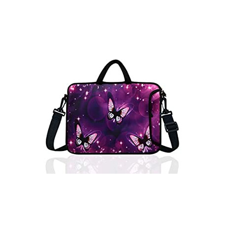 14-Inch Neoprene Laptop Shoulder Messenger Bag