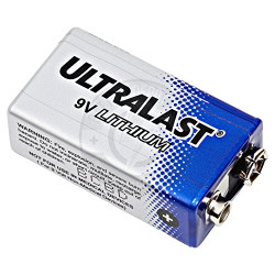 Pack 2 of 9V Lithium Battery