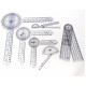 Set of 6 Piece Spinal Finger Goniometer