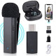 Wireless Lavalier Microphone for iPhone iPad Android Laptop