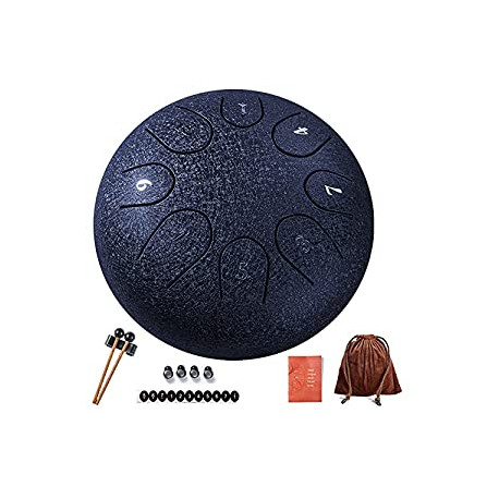 Steel Tongue Drum 8 Notes 6 Inches Handpan Percussion Instruments