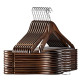 30 Pack Solid Wooden Suit Hangers