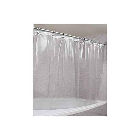 Shower Curtain Liner –72 inches x 72 inches (Clear)