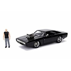 1:24 Diecast 1970 Dodge Charger (Street) with Dom Toretto Figure