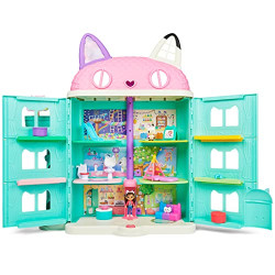 Gabby’s Dollhouse, Purrfect Dollhouse with 2 Toy Figures