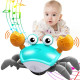 Crawling Crab Baby Toy with Music and LED Light