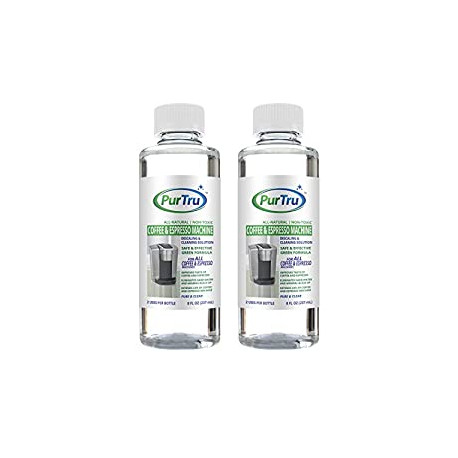 Coffee and Espresso Machine Descaling and Cleaning Solution (2 Pack)
