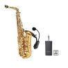 Wireless Saxophone Microphone UHF for Musical Instruments Speaker Voice Amplifier