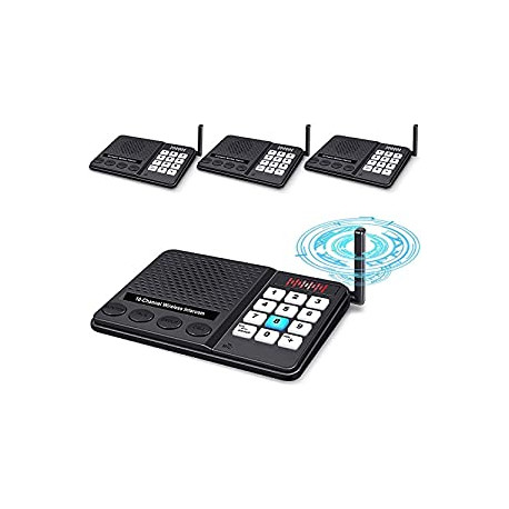 Room to Room Home Intercom Communication System (Pack of 4)