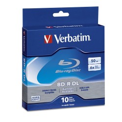 Blu-ray Recordable Media Disc - 10 Pack Spindle