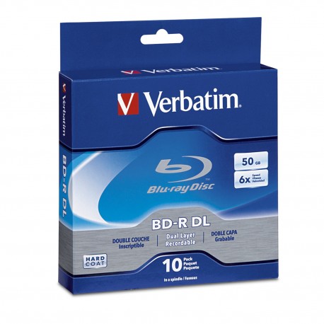 Blu-ray Recordable Media Disc - 10 Pack Spindle