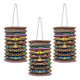 Paper Lanterns, 9-Inch, Multicolor