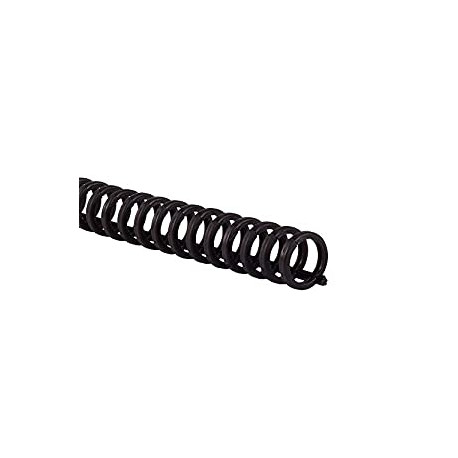 1/2" Diameter, 85 Sheet Capacity, ProClick, Black, 25 Pack