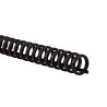 1/2" Diameter, 85 Sheet Capacity, ProClick, Black, 25 Pack