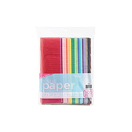 100-Piece Premium Quality Tissue Gift Wrapping Paper Crafts