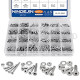 880Pcs M2 M3 M4 M5 Stainless Steel Precise Metric Hex Socket Head Cap Machine Screws