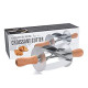 Croissant Cutter, Stainless Steel Croissant Roller Slices
