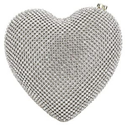 Cute Heart Shape Clutch Purses Women