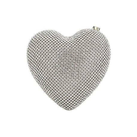 Cute Heart Shape Clutch Purses Women