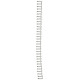 Spirals, 3:1 Pitch, 3/8", 75 sheet capacity, Black, 100 Pack