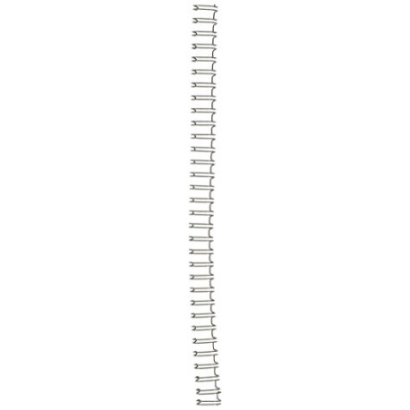 Spirals, 3:1 Pitch, 3/8", 75 sheet capacity, Black, 100 Pack