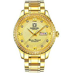 Swiss Brands Men's Automatic Watches Gold