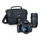 Canon EOS Rebel T7 DSLR Camera EF-S 18-55mm and EF 75-300mm