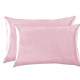 (Silky Satin Pillow Case for Hair) Set of 2 (Pink, Standard(20''x26''))