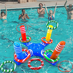 Inflatable Pool Toys Ring Toss