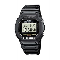 Men's G-shock DW5600E-1V Shock Resistant Black Resin Sport Watch