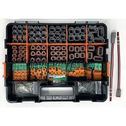 518 PCS DT CONNECTOR KIT GRAY
