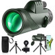 80x100 Monocular-Telescope Low Night Vision Monoculars High Definition