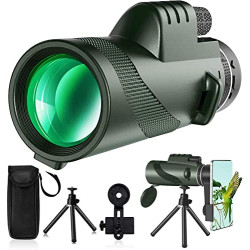 80x100 Monocular-Telescope Low Night Vision Monoculars High Definition