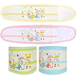 4PCS Cotton Baby Infant Umbilical Cord