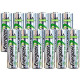 AA Rechargeable batteries NiMH 2300 mAh 1.2V NH15 - 12 Count