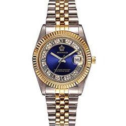 Women's Watch Luminous Waterproof Quartz Silver Gold