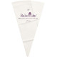 Cake Piping Pastry Bag, 20.85 x 11.55 x 0.55 inches, White