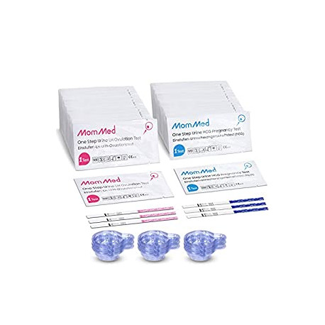 Test Strips (HCG20-LH60), Includes 20 Pregnancy Tests, 60 Ovulation Test Strips